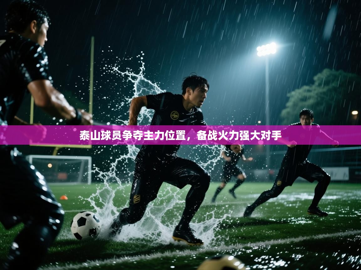 泰山球员争夺主力位置，备战火力强大对手  第2张